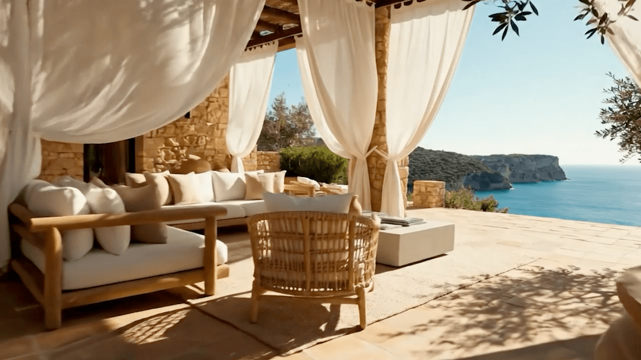 Luxury real estate walkthrough preview