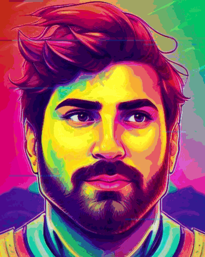 Sean Kilachand animated portrait